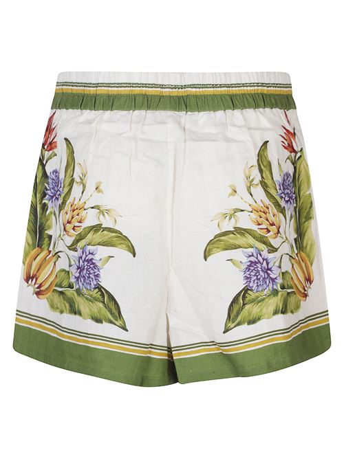 Shorts Tropical Scarf Sand FARM RIO | 349086TROPICALSCARFSAND26100